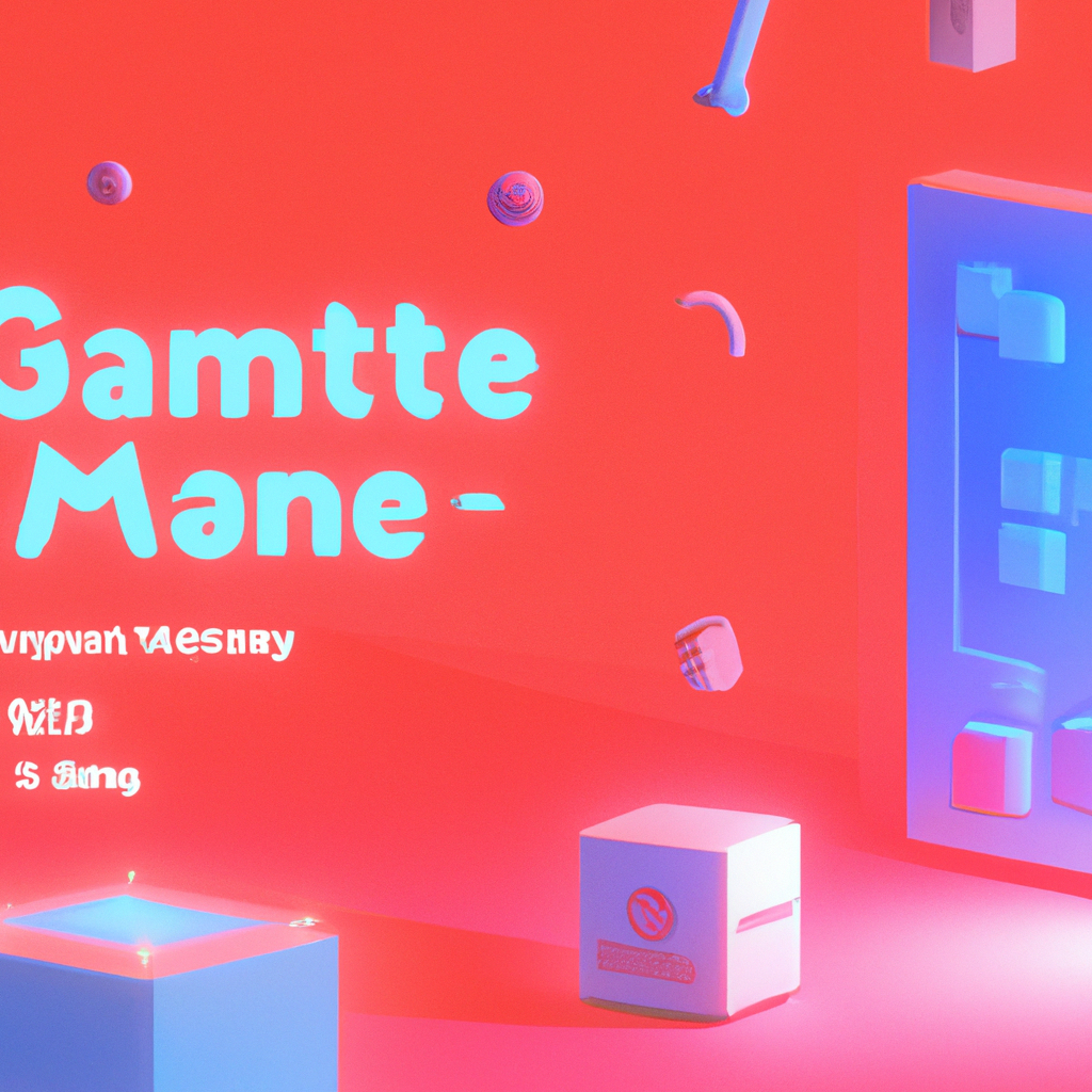 ArcadeForge hero — stylized arcade world with neon panels